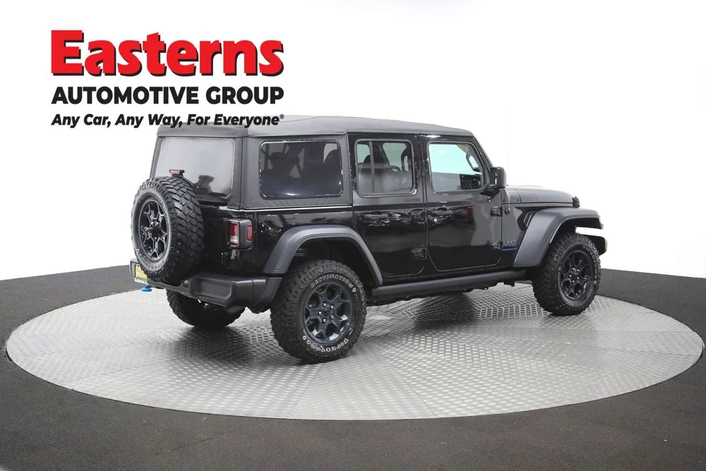 Used 2023 Black Jeep Willys 4xe image 44