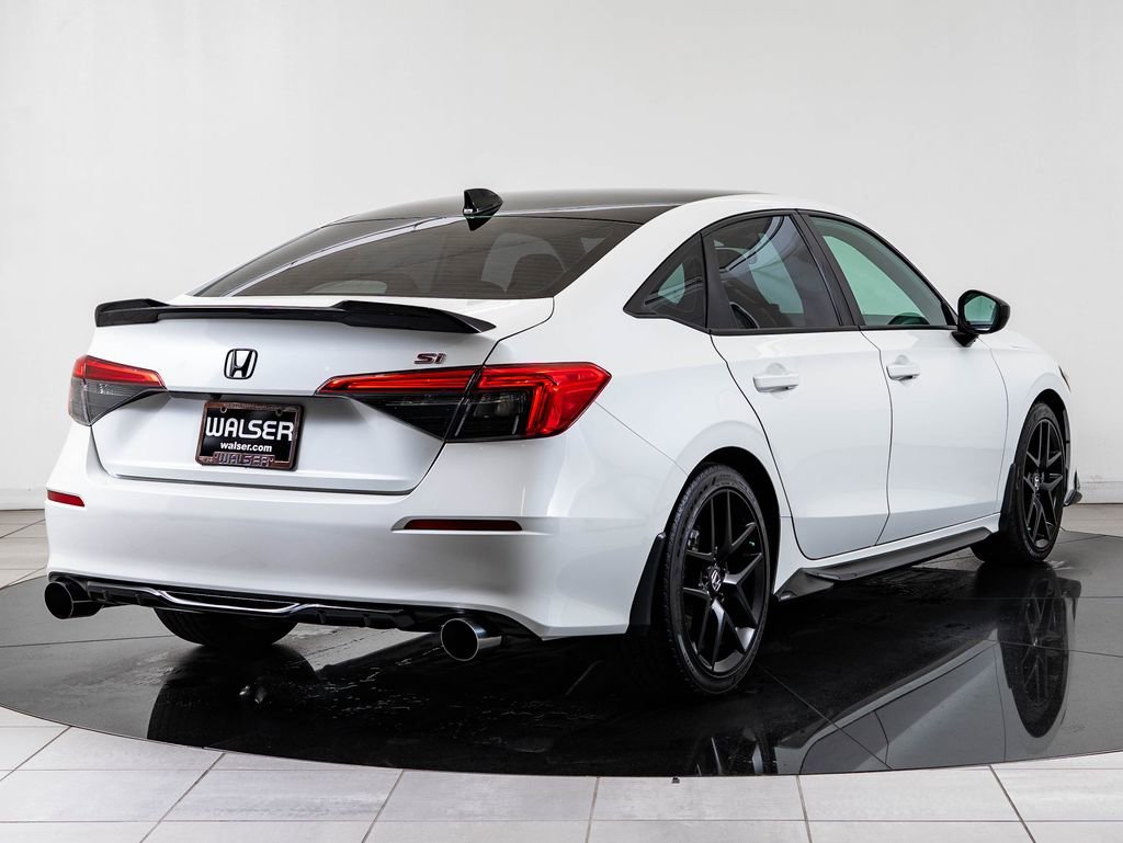 Used 2023 Platinum White Pearl Honda Si image 10