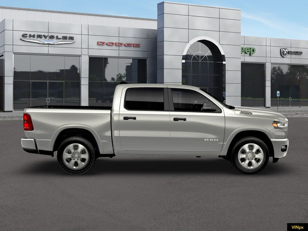 New 2026 Silver Zynith Exterior Paint RAM Big Horn/Lone Star image 8