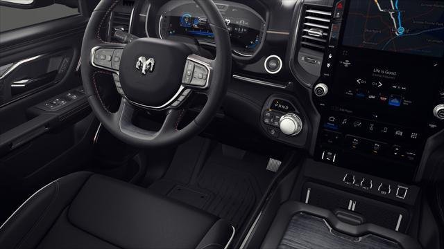 New 2027 Diamond Black Crystal Pearl-Coat Exterior Paint Ram Limited image 21