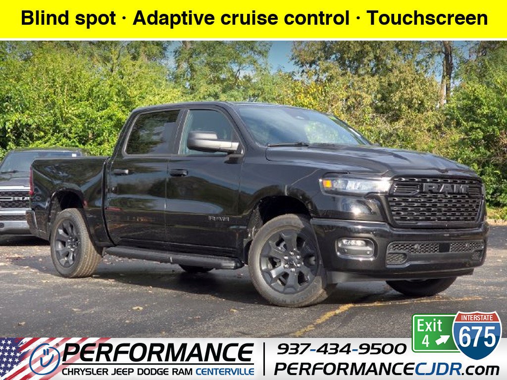 New 2027 Diamond Black Crystal Pearl-Coat Exterior Paint RAM Express image 1
