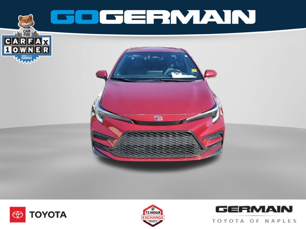 Certified Used 2024 Red Toyota SE image 3