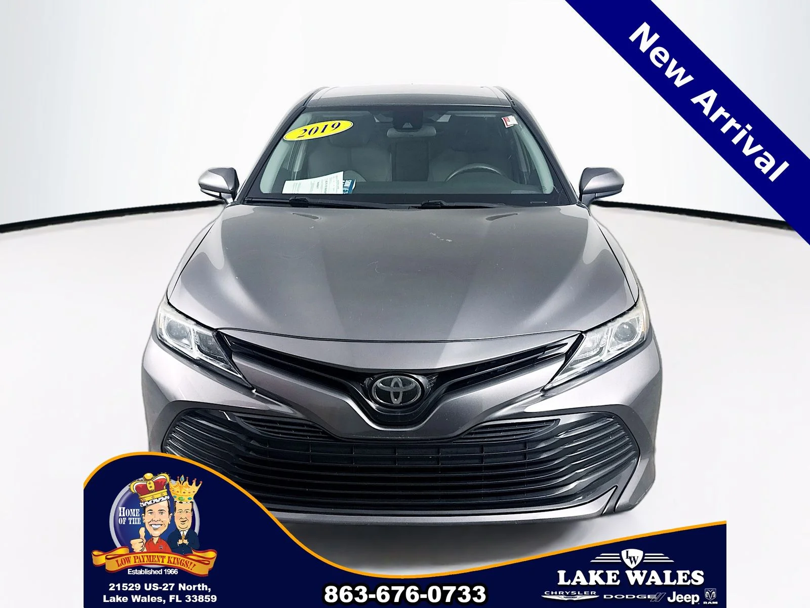 Used 2019 Toyota Camry LE with VIN 4T1B11HK4KU831896 for sale in Lake Wales, FL