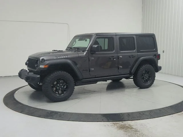 New 2026 Granite Crystal Metallic Clearcoat Jeep Willys image 3