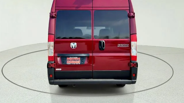 New 2026 Deep Cherry Red Crystal Pearlcoat RAM High Roof image 12