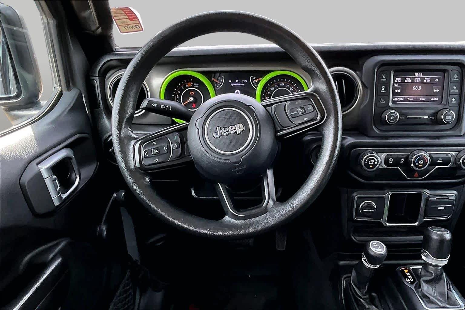 Used 2021 Sting-Gray Clearcoat Jeep Unlimited Willys Sport image 5
