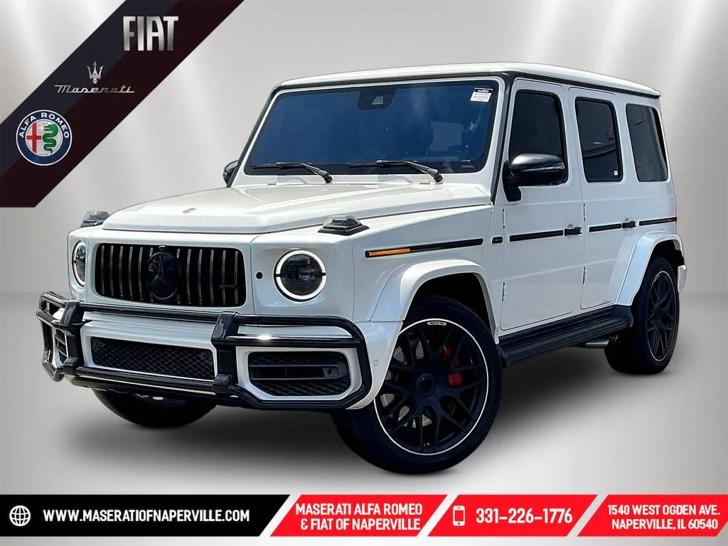 Used 2021 Polar White Mercedes-Benz G 63 AMG® image 1