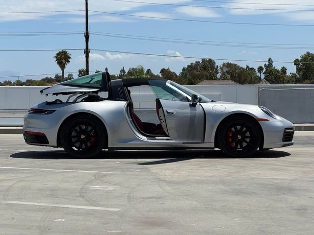 Used 2021 GT Silver Metallic Porsche Targa 4S image 30