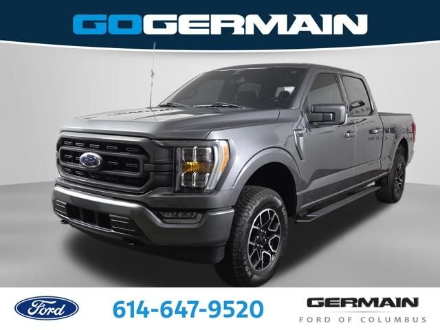 Certified Used 2023 Carbonized Gray Metallic Ford XLT image 1