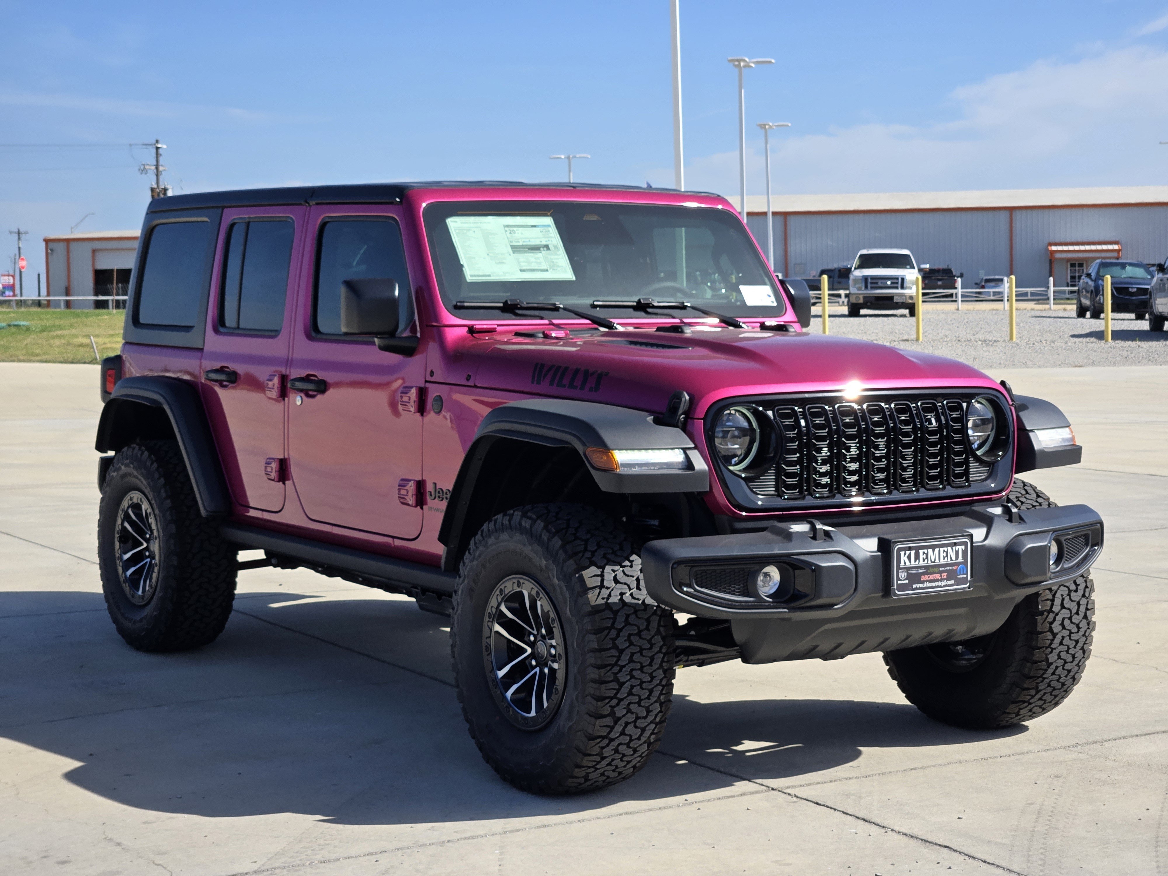 New 2026 Tuscadero Pearl-Coat Exterior Paint Jeep Willys image 3