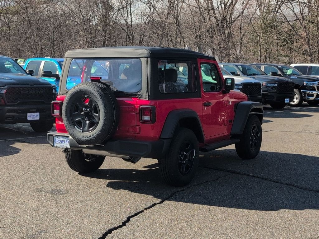 New 2026 Firecracker Red Clearcoat Jeep Sport image 3