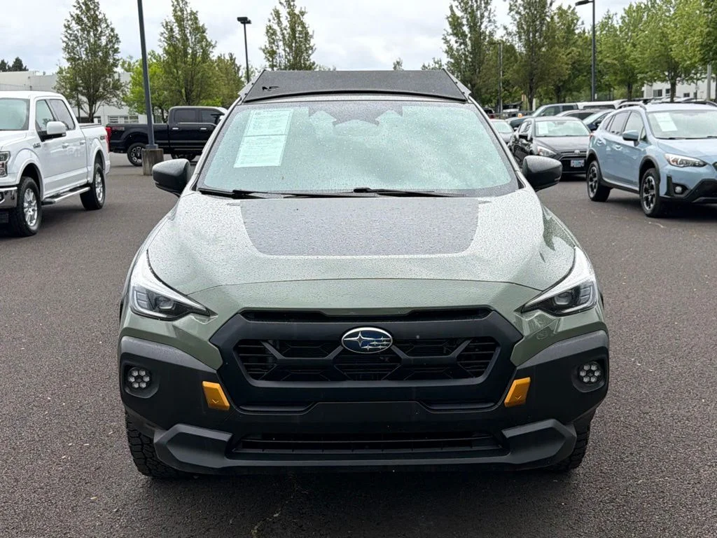 Used 2024 Alpine Green Subaru Wilderness image 3