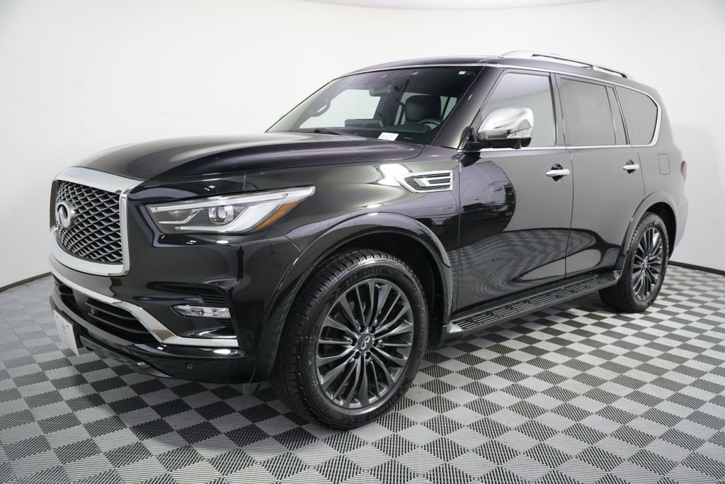 Used 2022 INFINITI QX80 Sensory 4WD with VIN JN8AZ2BE1N9291274 for sale in Richfield, Minnesota
