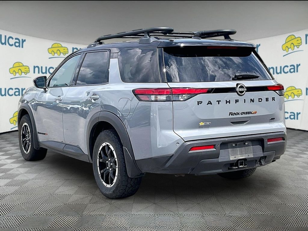 Used 2023 Solid Gray/Super Black Nissan Rock Creek image 4