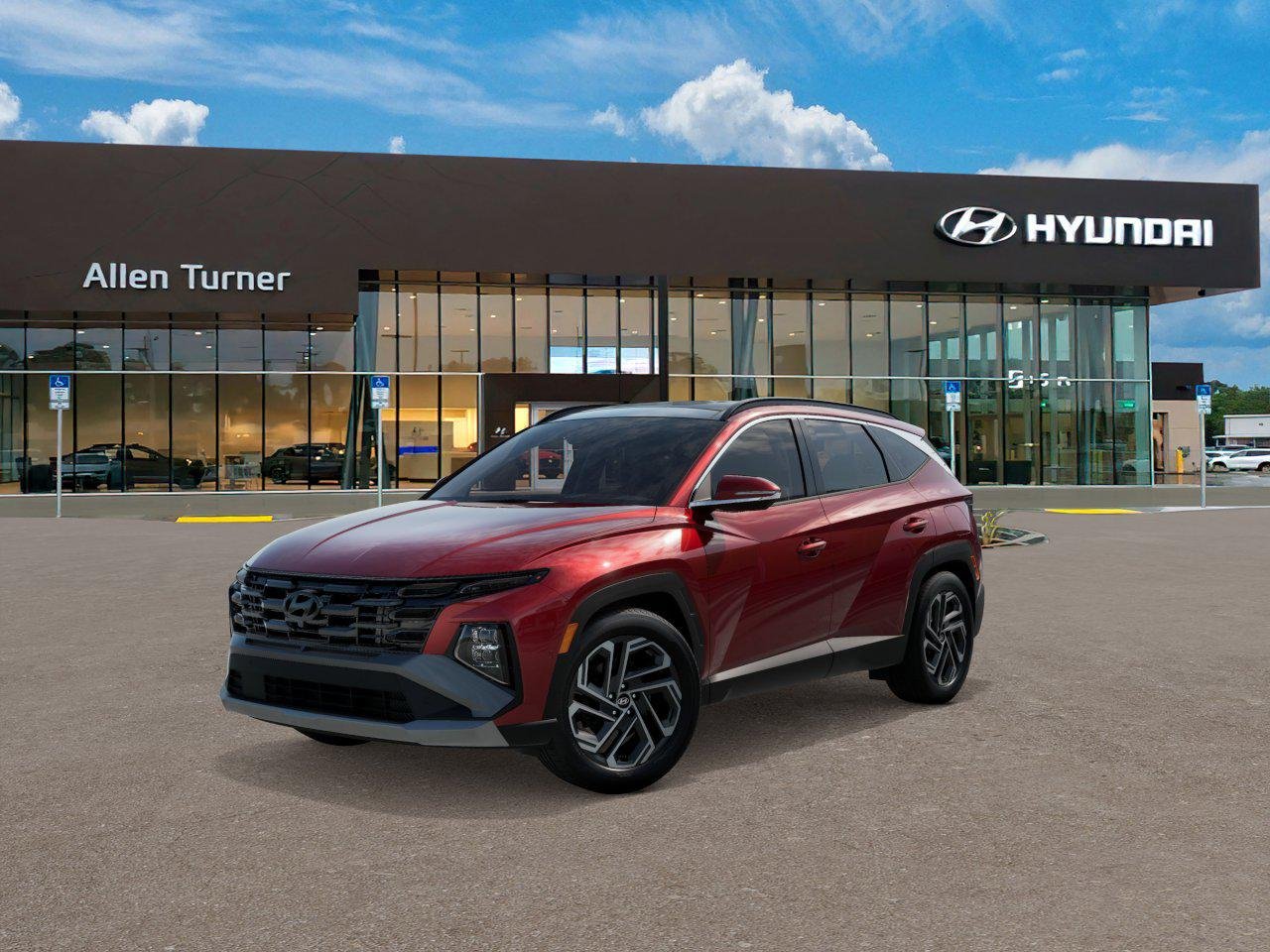 New 2026 Ultimate Red Hyundai Limited FWD image 1