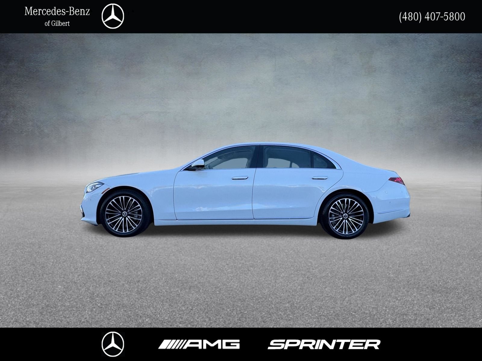 Certified Used 2026 White Mercedes-Benz S 580 image 3