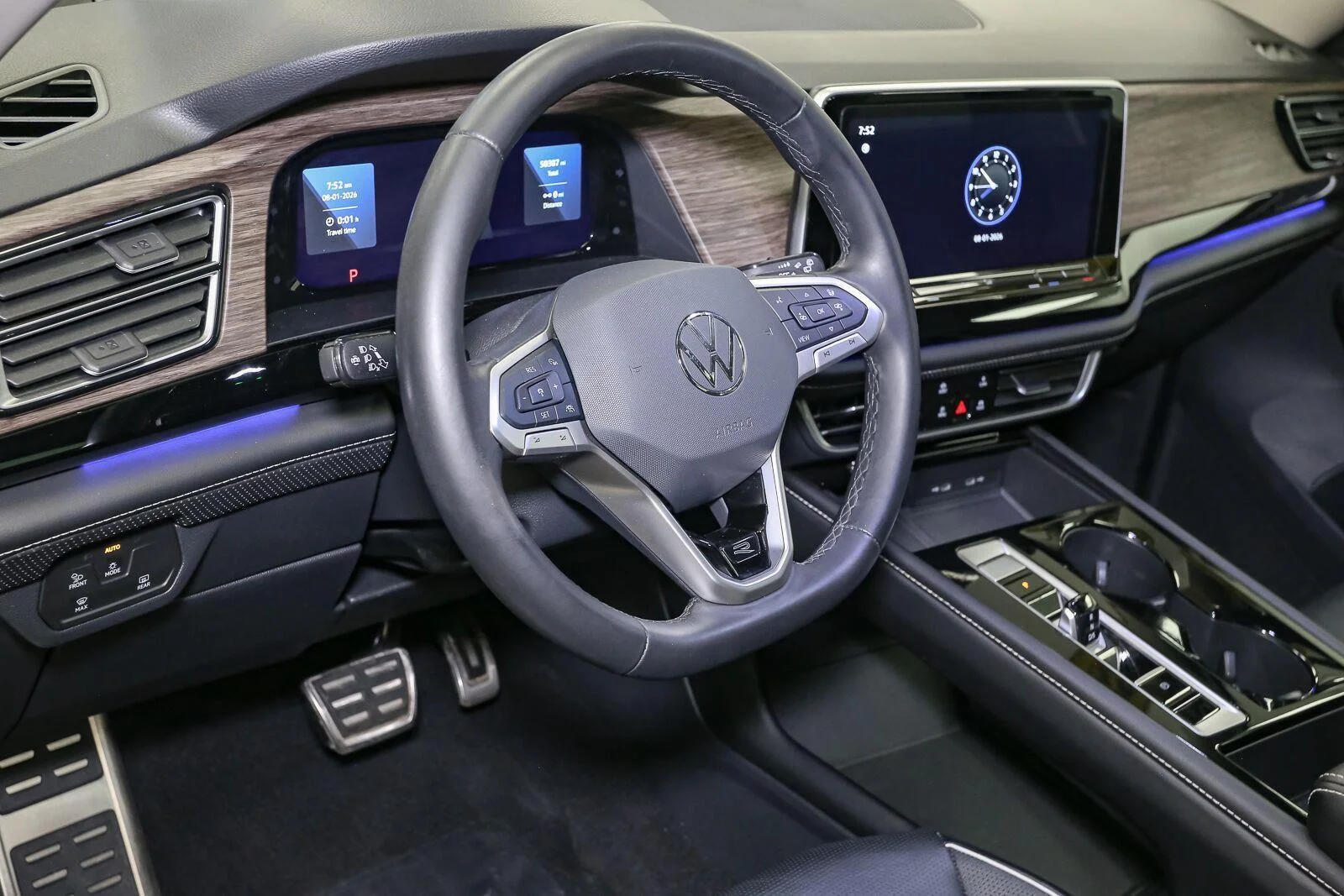 Certified Used 2024 Deep Black Pearl Volkswagen 2.0T SEL Premium R-Line image 28