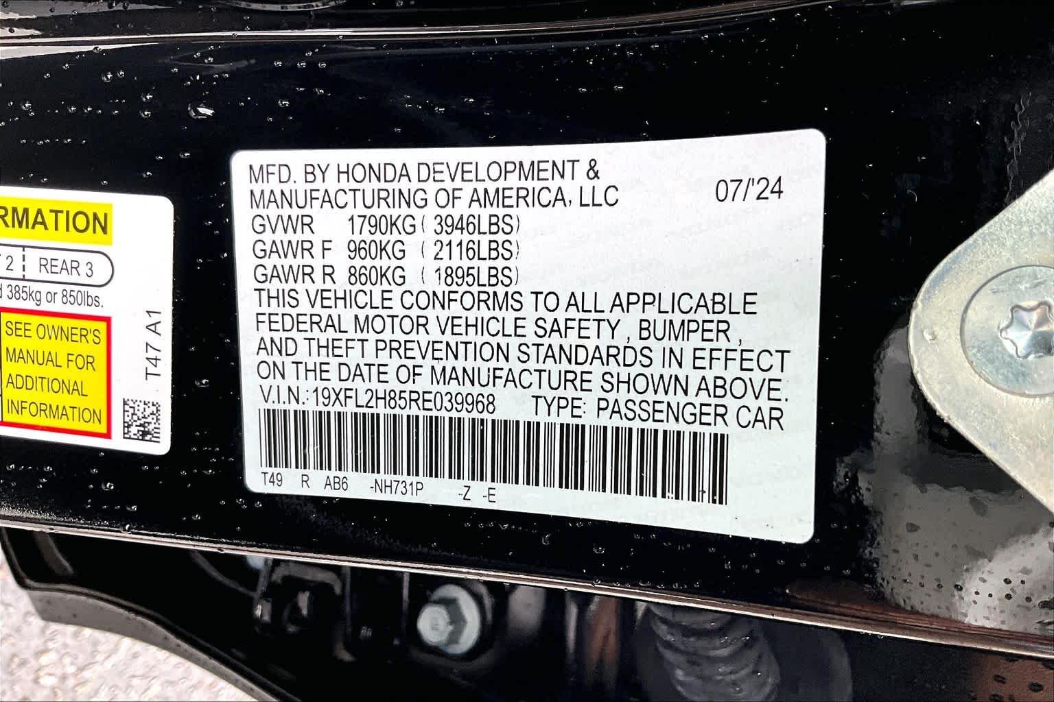 2024 Honda Civic Hatchback Sport - Photo 32