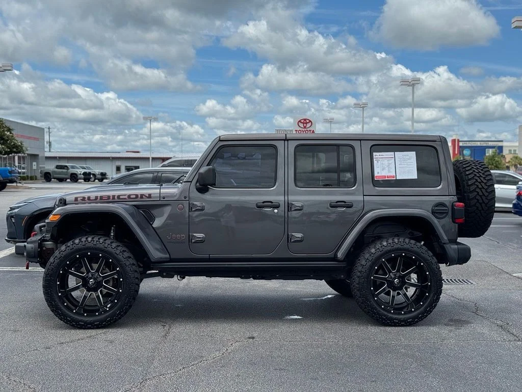 Used 2021 Gray Jeep Unlimited Rubicon image 8