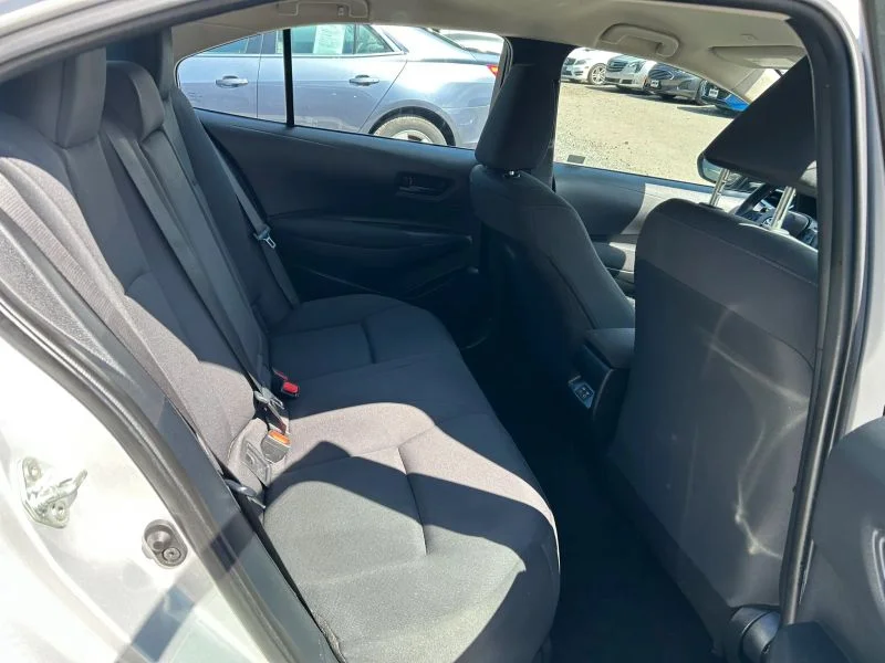 Used 2023 Silver Toyota LE Sedan 4D image 28