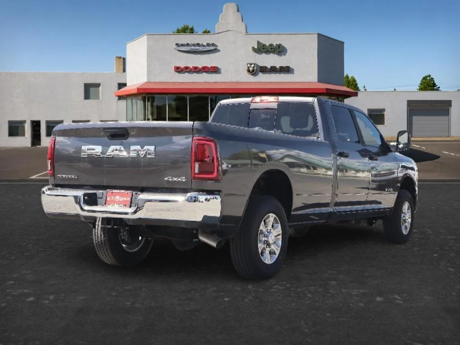 New 2025 Granite Crystal Metallic Clear-Coat Exterior Paint RAM Big Horn image 7