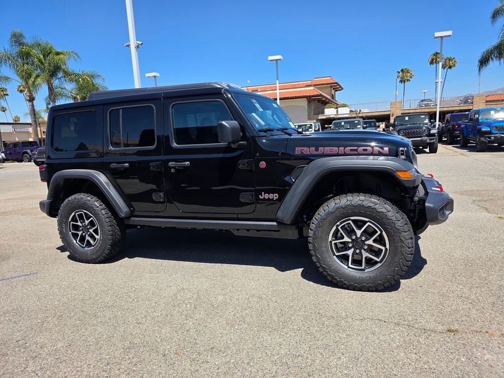 New 2026 Black Clear-Coat Exterior Paint Jeep Rubicon image 3