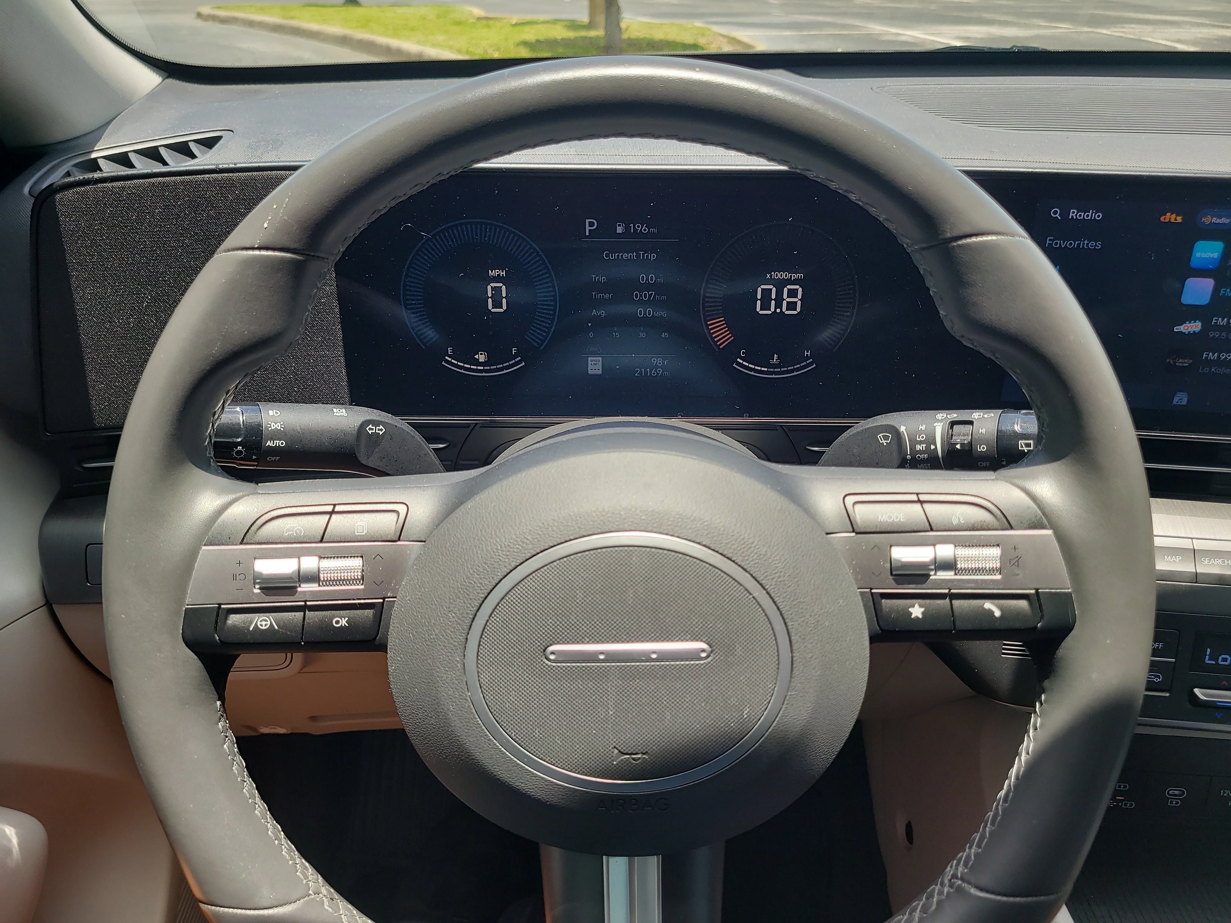 Used 2024 Denim Blue Pearl Hyundai SEL image 28