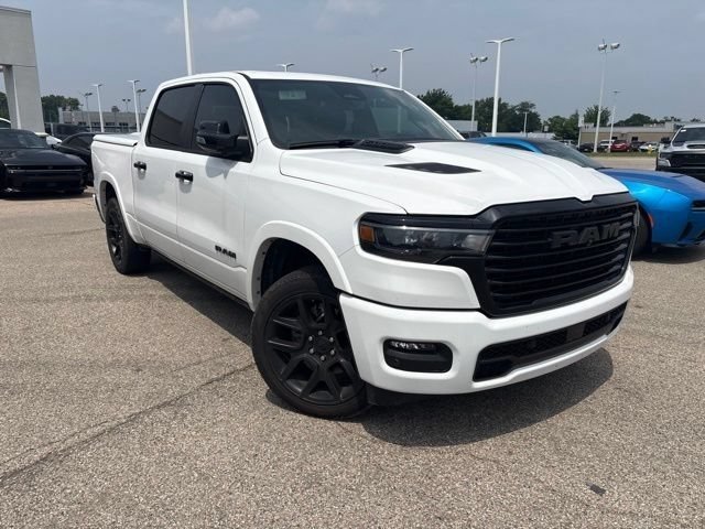 Used 2025 Bright White Clearcoat Ram Laramie image 3