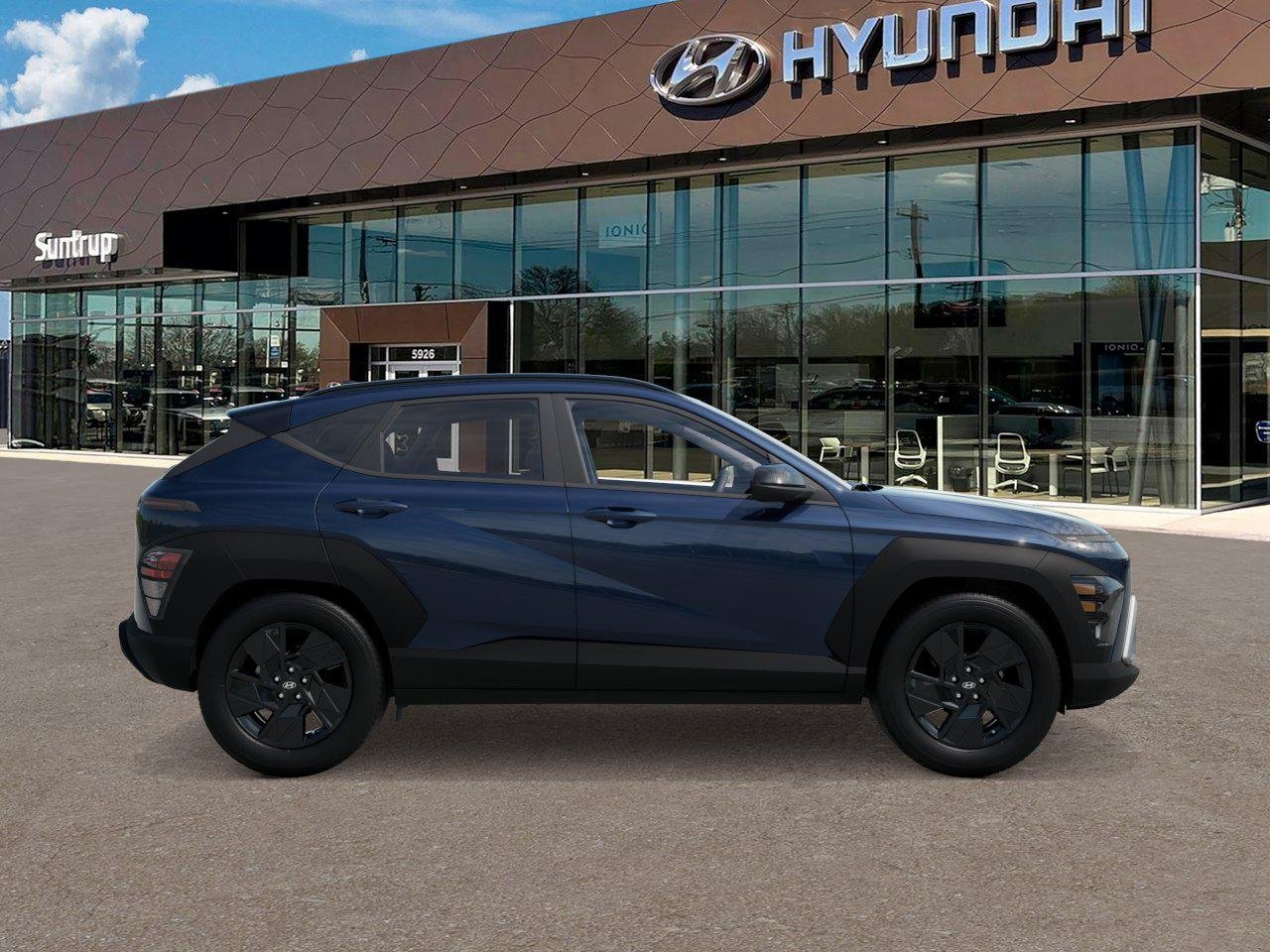 New 2027 Blue Hyundai SEL Sport AWD image 7