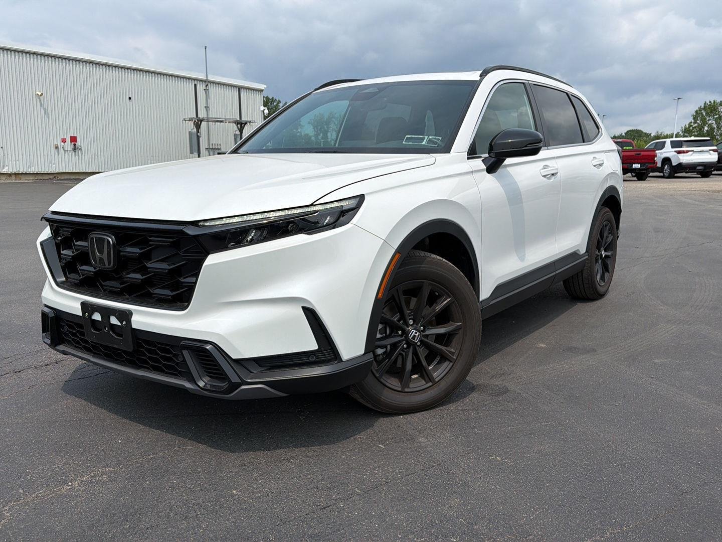 Used 2024 Platinum White Pearl Honda Sport-L image 2