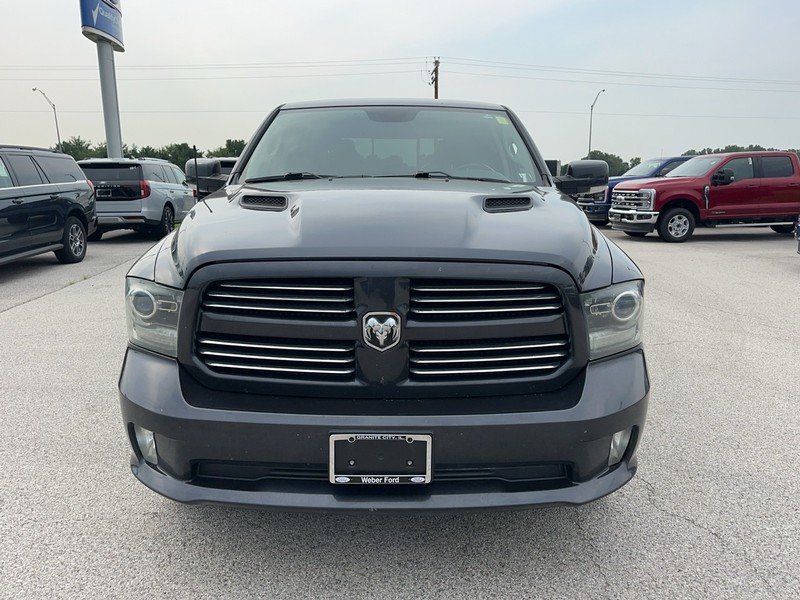 Used 2016 Granite Crystal Metallic Clearcoat Ram 4WD Crew Cab 140.5" Sport image 9