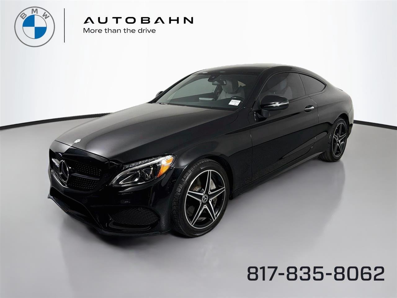 Used 2017 Jet Black Mercedes-Benz C 300 image 1