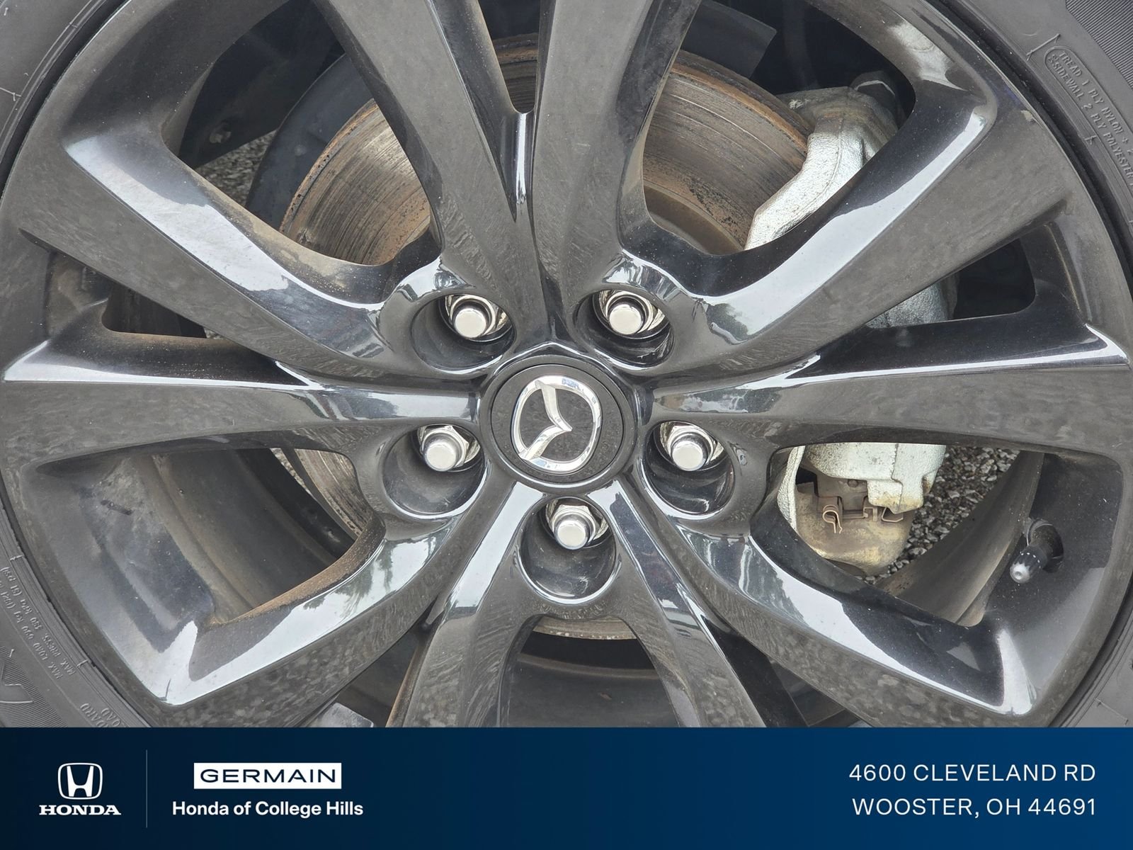 Used 2024 Gray Metallic Mazda 2.5 S Carbon Edition image 12