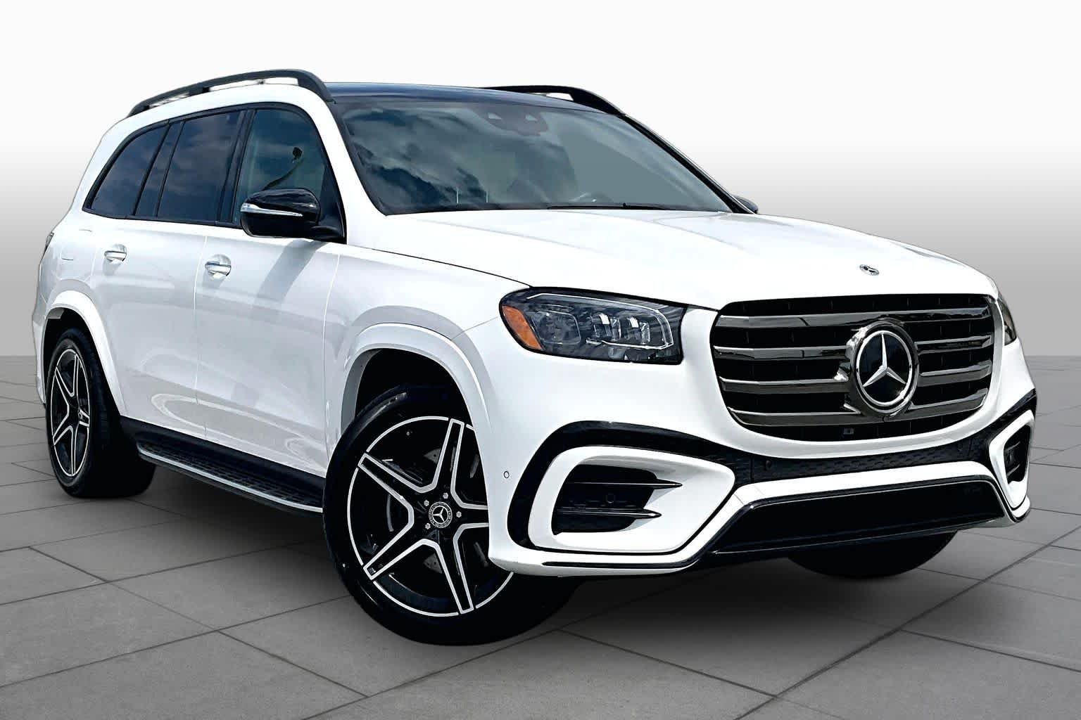 Used 2025 Polar White Mercedes-Benz GLS 450 image 3