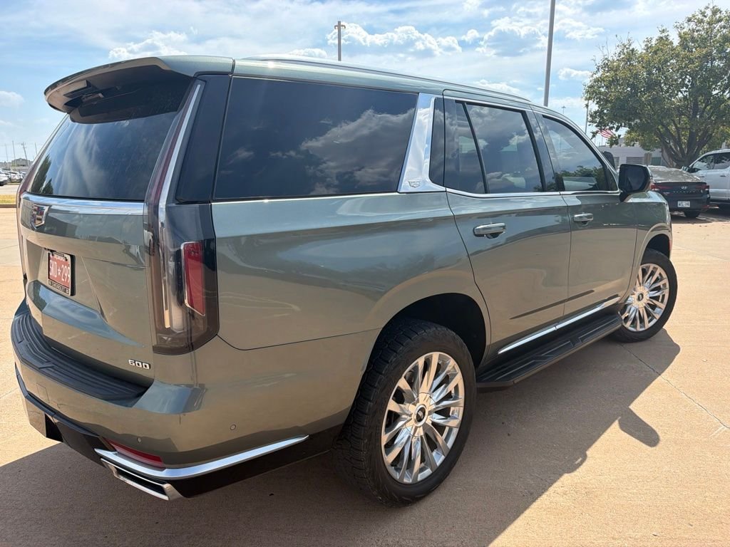 Used 2023 Green Cadillac Premium Luxury image 3
