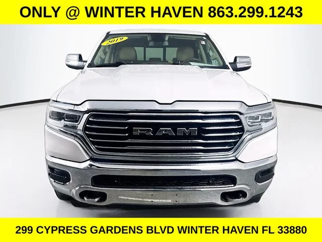 Certified Used 2019 White Ram Laramie Longhorn image 2