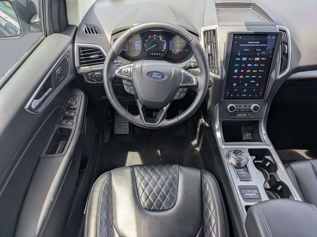 Used 2024 Blue Ford Titanium image 17