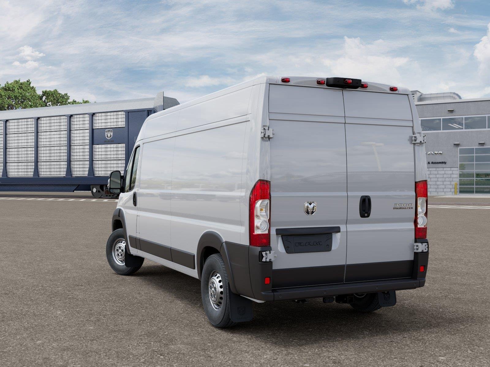 New 2027 Bright White Clearcoat RAM Tradesman image 3