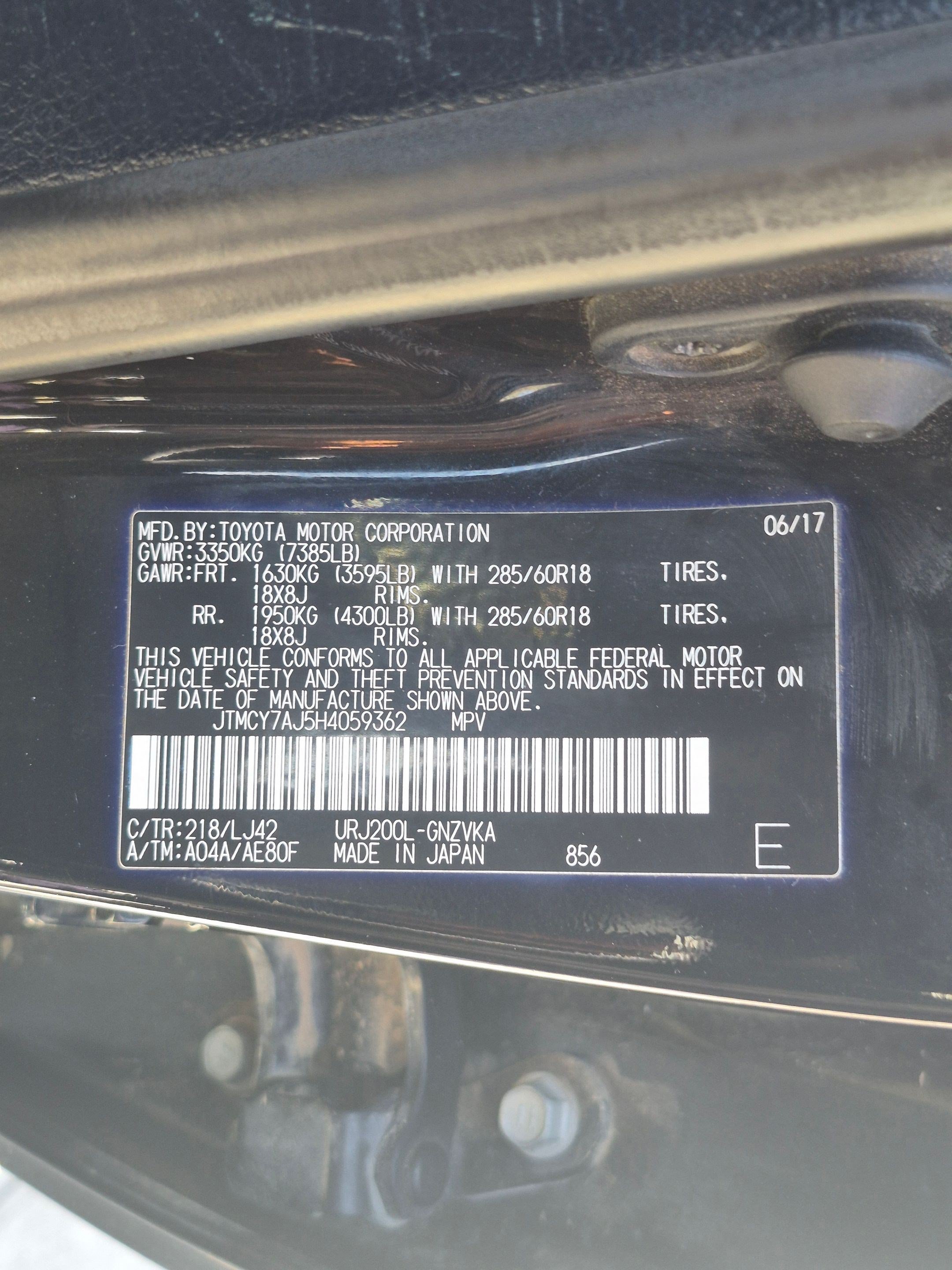 Used 2017 Midnight Black Metallic Toyota Base image 32