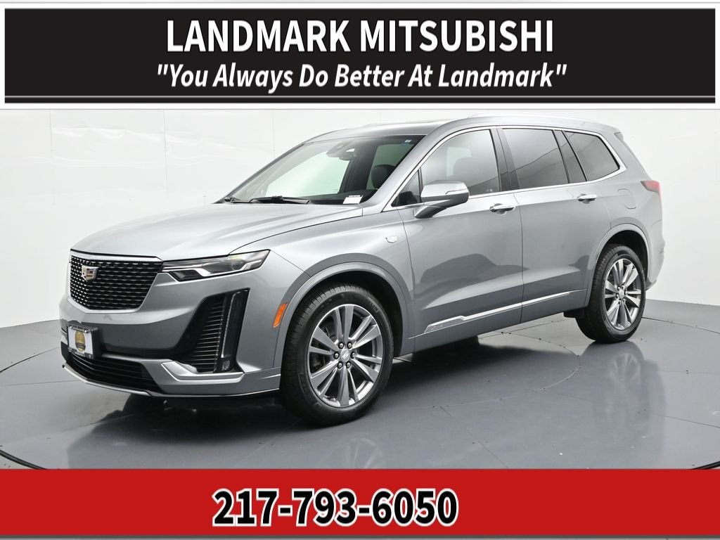 Used 2023 Silver Cadillac Premium Luxury image 1