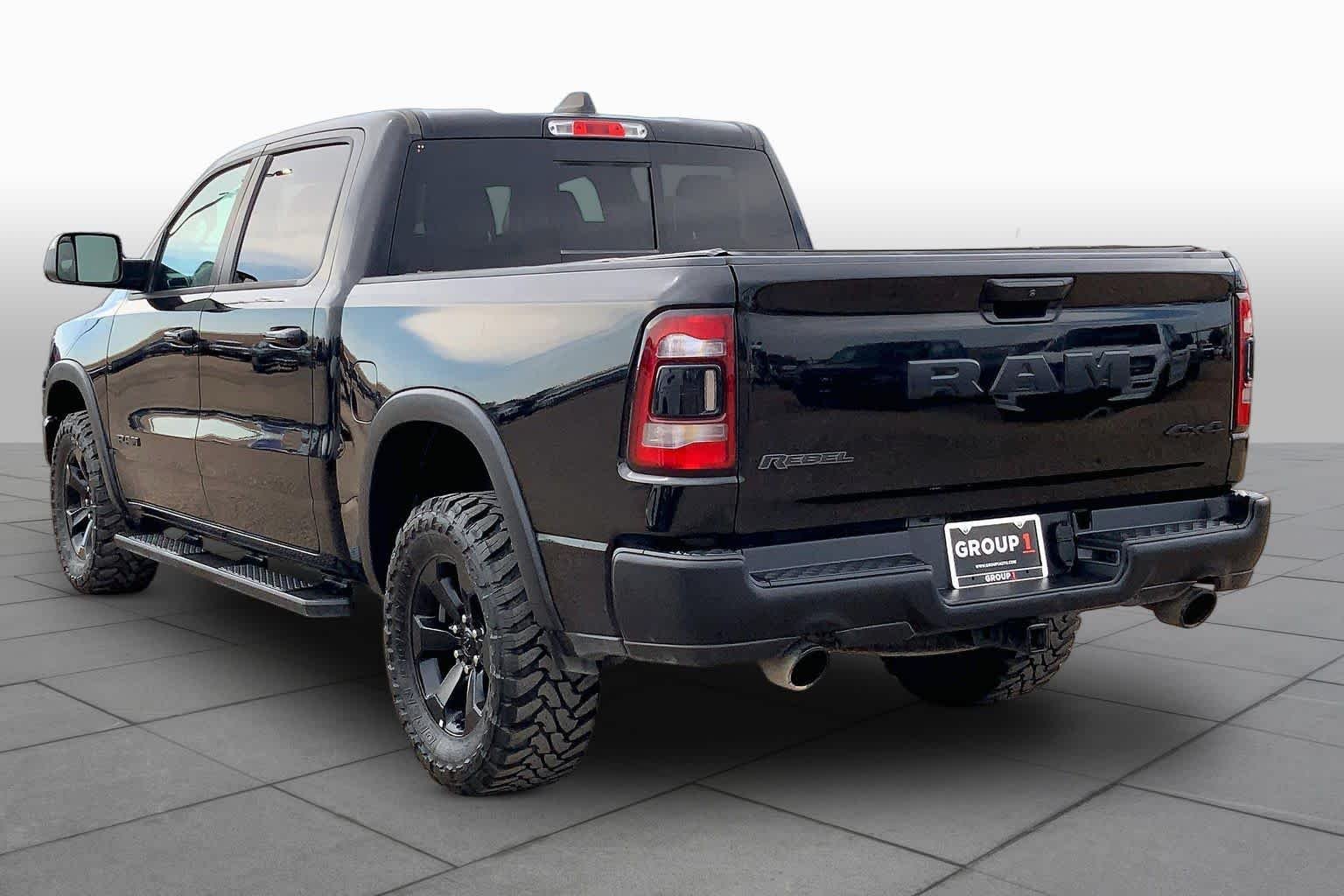 Used 2020 Diamond Black Crystal Pearlcoat Ram Rebel image 12