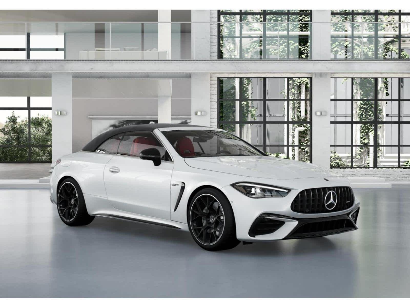 New 2026 MANUFAKTUR Moonlight White Metallic Mercedes-Benz AMG® CLE 53 4MATIC+ Cabriolet image 11