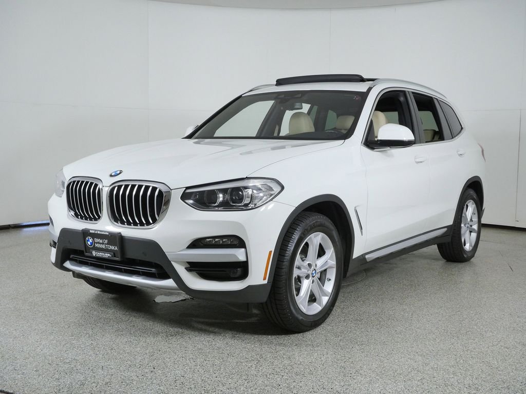 Used 2021 Alpine White BMW xDrive30i image 1