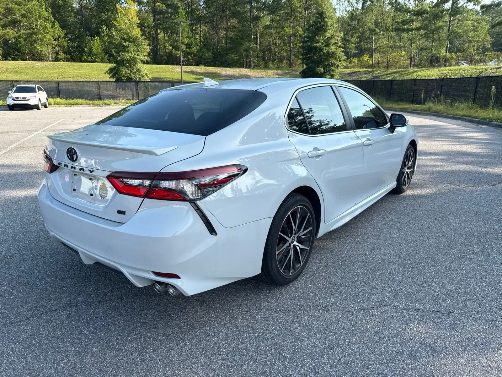 Used 2024 White Toyota SE image 2