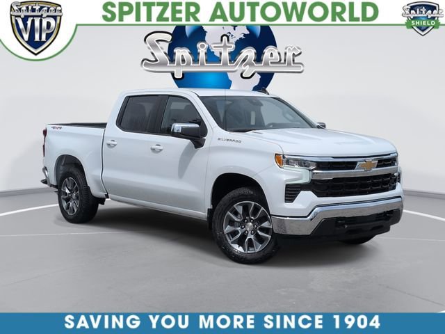 Summit White 2026 Chevrolet Silverado 1500 Pickup Truck Four-Wheel Drive 8-Speed Automatic