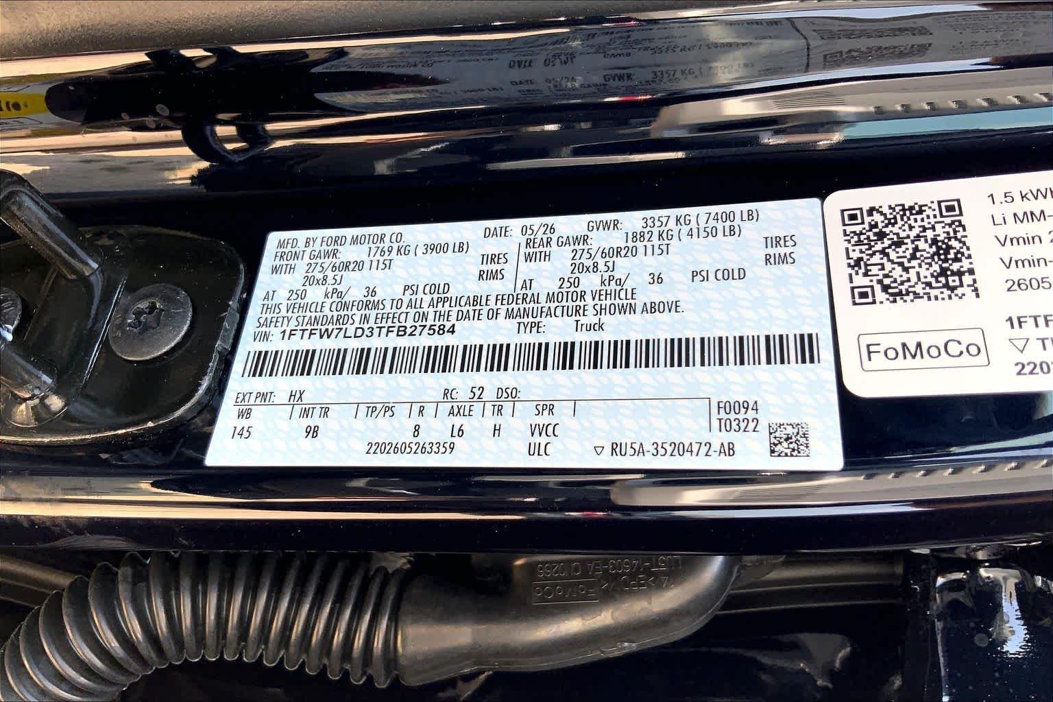 New 2026 Antimatter Blue Metallic Ford Platinum® image 18