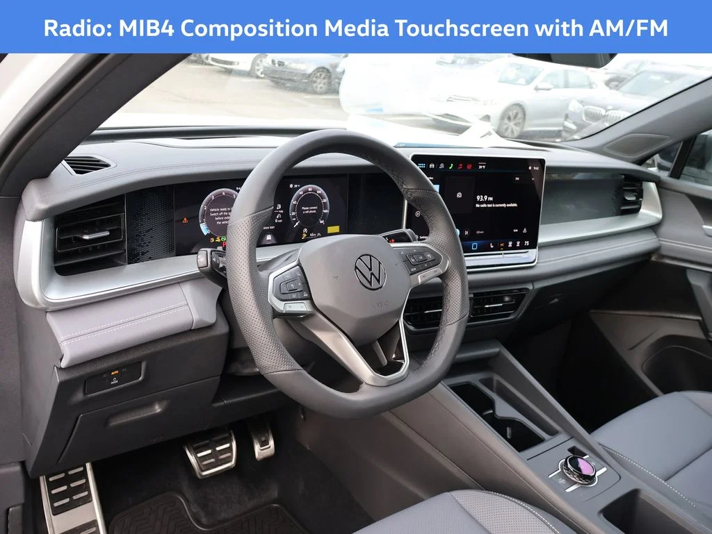 New 2026 White Volkswagen 2.0T SE R-Line Black image 3