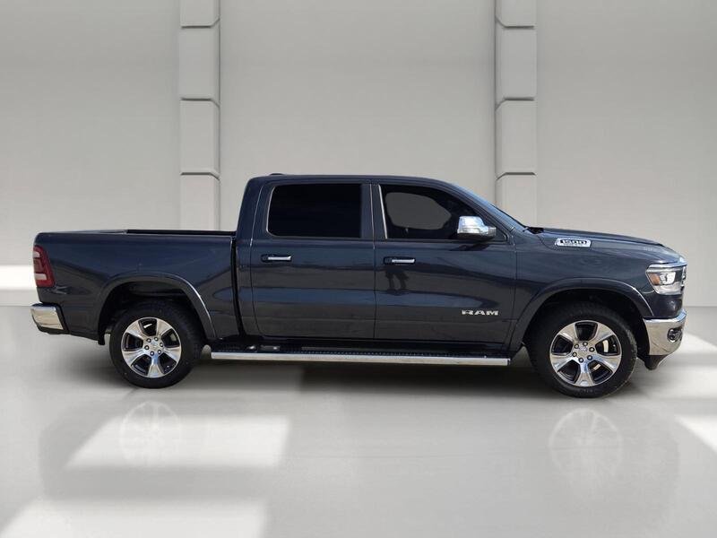 Certified Used 2019 Steel Metallic RAM LARAMIE 4X4 CREW CAB 5