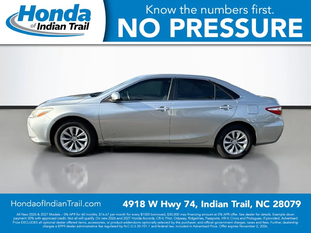 Used 2017 Celestial Silver Metallic Toyota LE image 4
