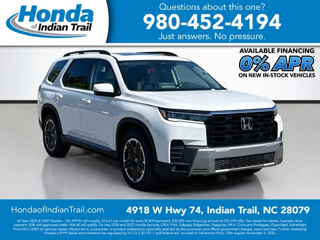 2026 Honda Pilot Touring